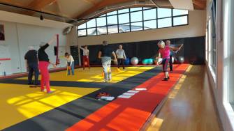 Illustration NOUVELLE SALLE AU DOJO POUR ACTIVITE 