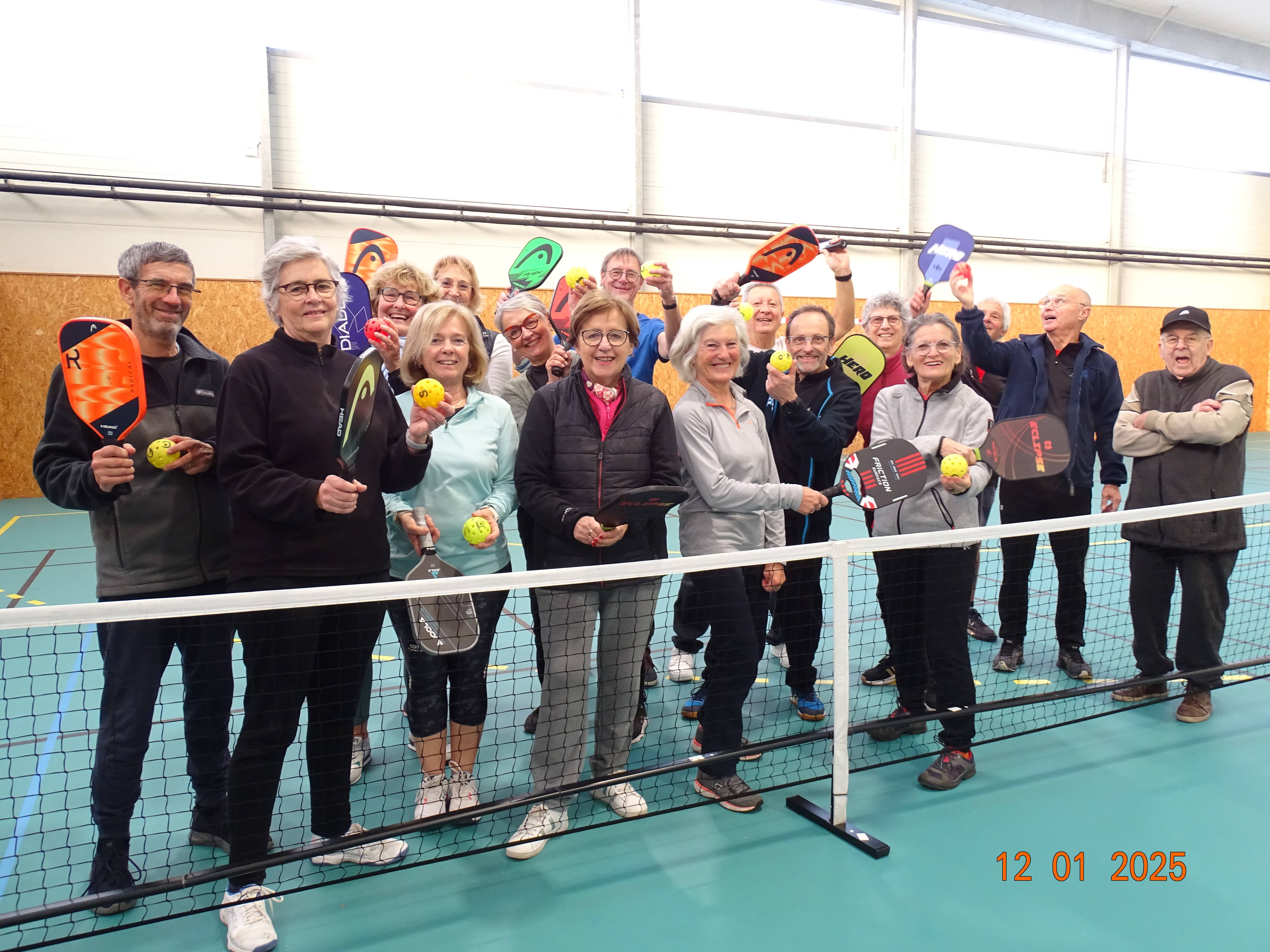 Illustration GALETTE DES ROIS PICKLEBALL Janvier 2025