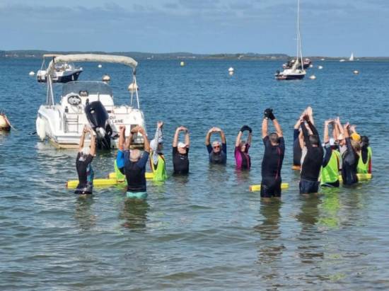 Illustration TOP DEPART CETTE SEMAINE DU 9 SEPTEMBRE  DE LA MARCHE AQUATIQUE CÔTIÈRE